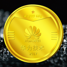 華為技術定制金幣