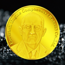 艾菲發動機零件公司銀章金幣定制